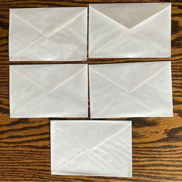 Lot of 5 Nicky Boehme Art Winter Town Cottage Unused Christmas Cards Envelopes - Picture 16 of 16